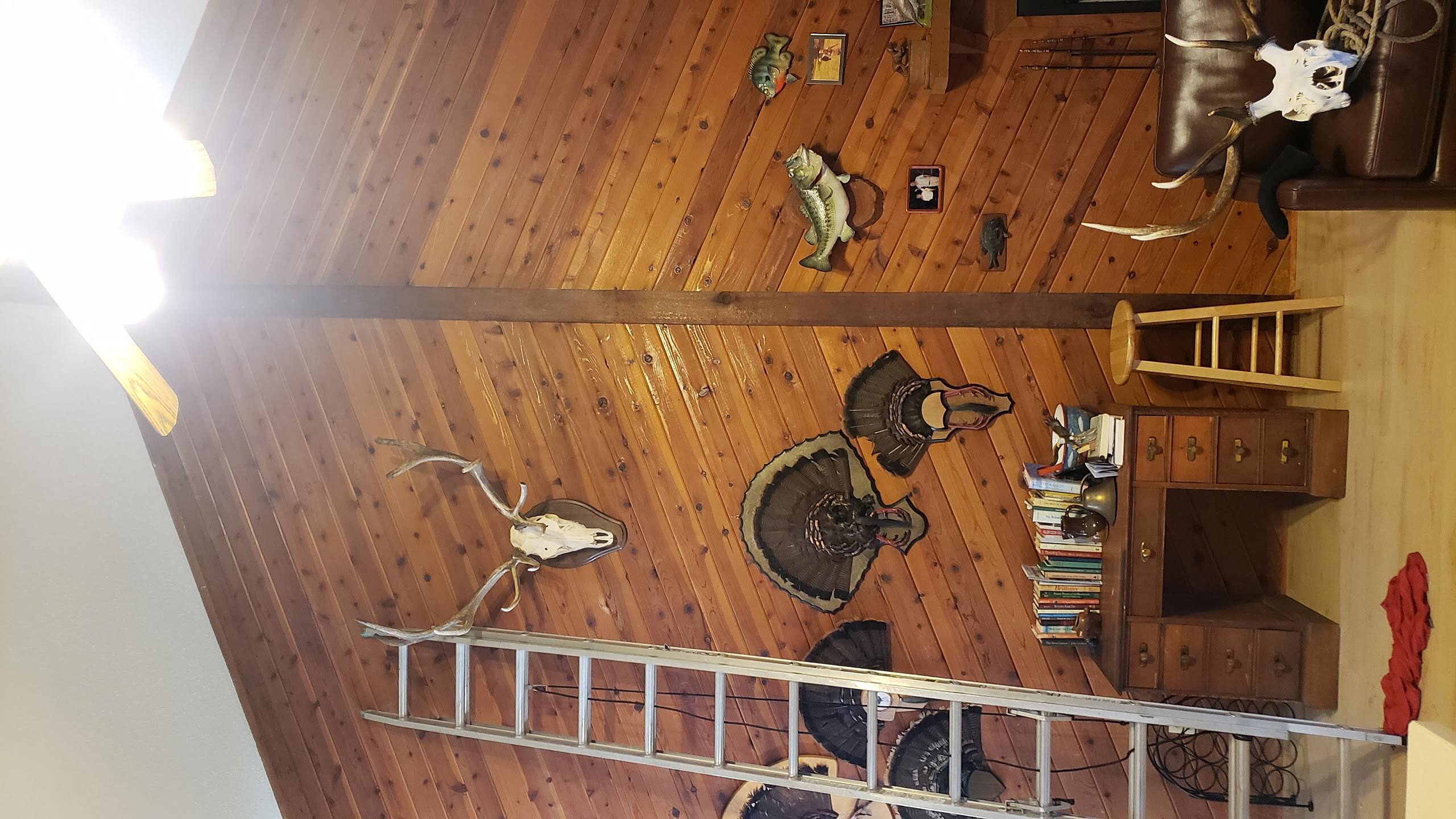 Prep area for secure wall anchor placement