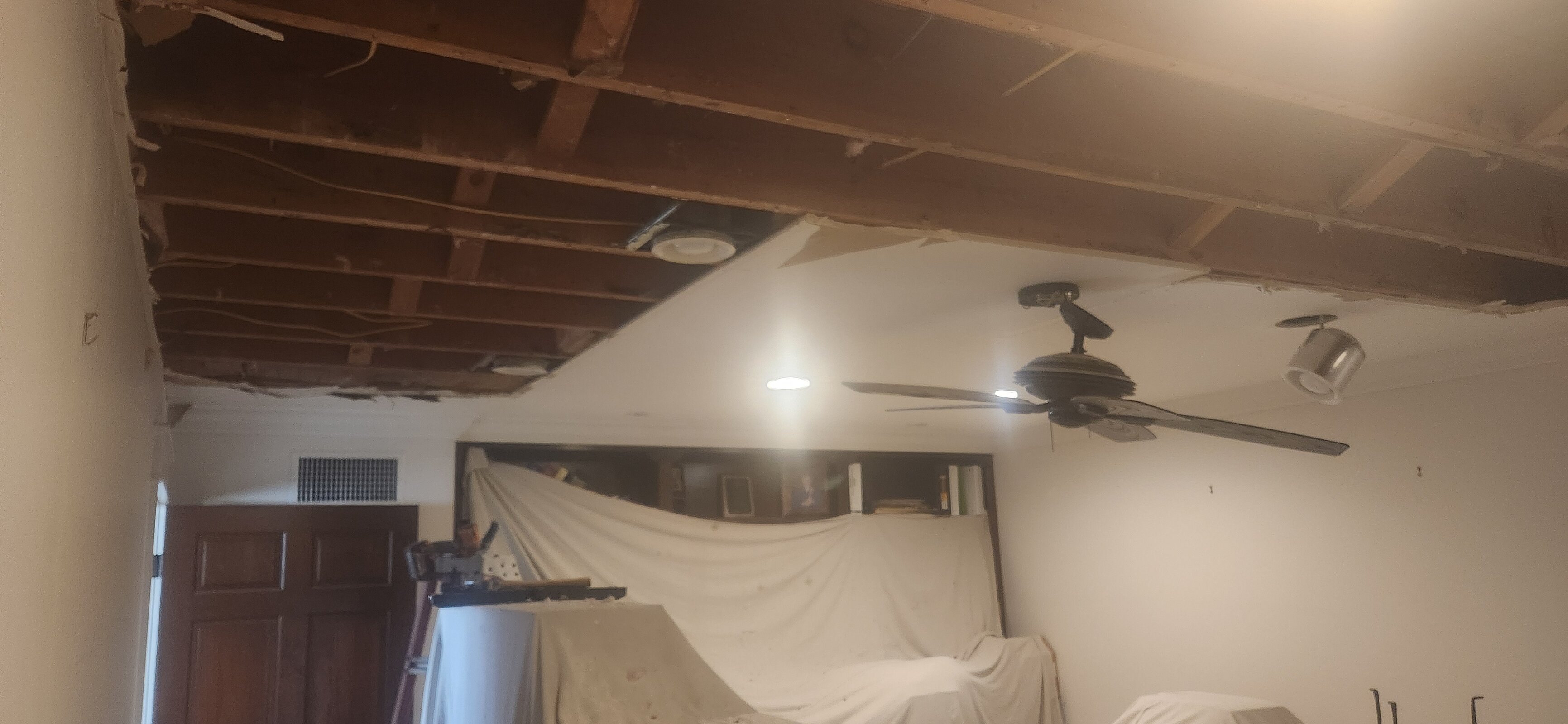 Initial roof leak inspection at law office in Panama City FL